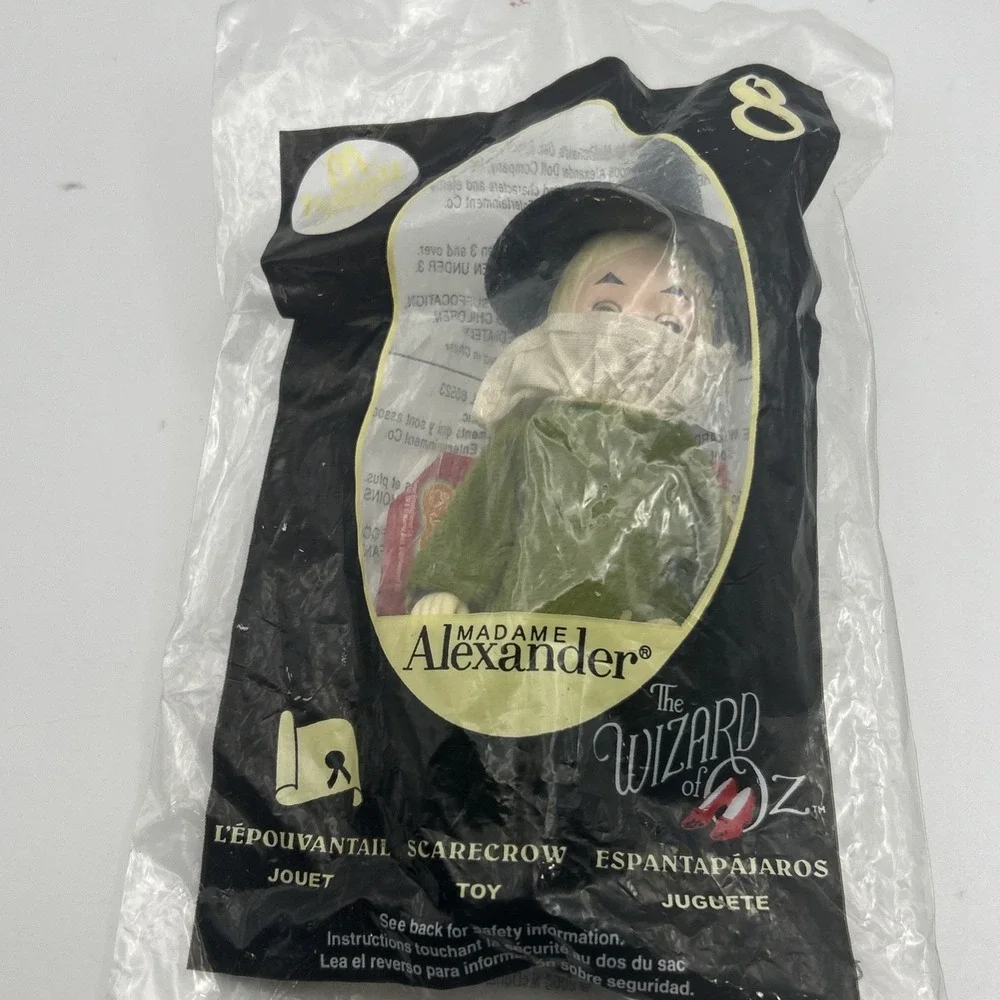 McDonald's Wizard of Oz Madame‎ Alexander Happy Meal Toy 2008 Set Of 5 Sealed